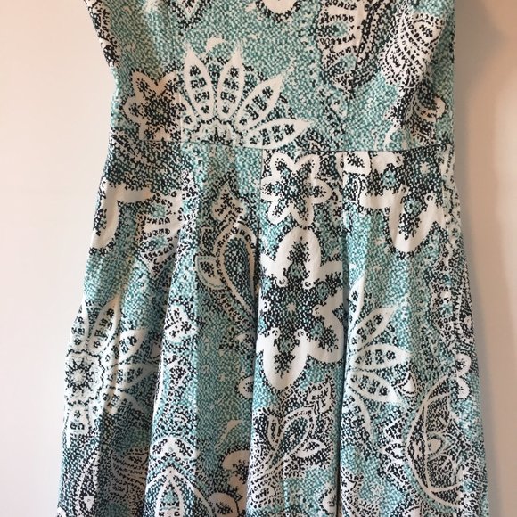 Tristan Print Fit & Flare Dress - Picture 10 of 16